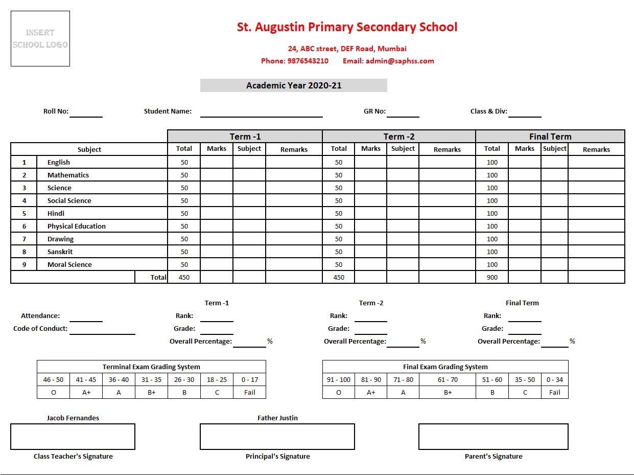 printable-blank-report-card-template