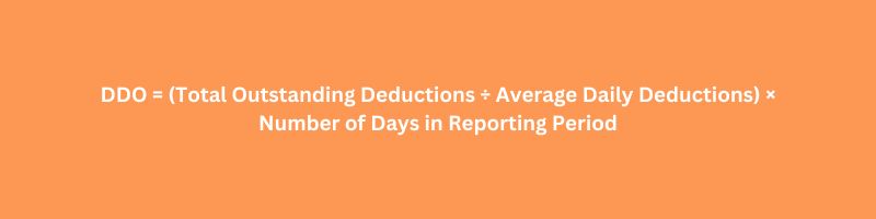 Days Deductions Outstanding