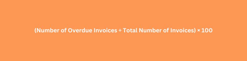 Percentage of Overdue Invoices